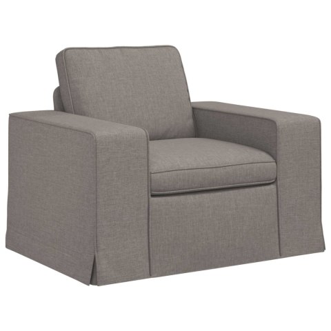 Sofa 2 pcs Ciemnoszary Metal