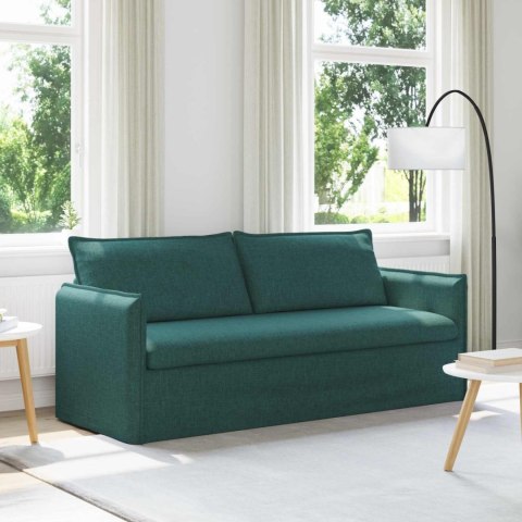 Sofa Ciemna zieleń 195 x 82 x 85 cm Metal