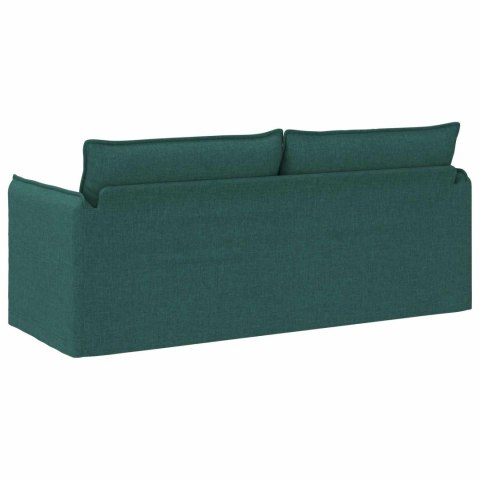Sofa Ciemna zieleń 195 x 82 x 85 cm Metal