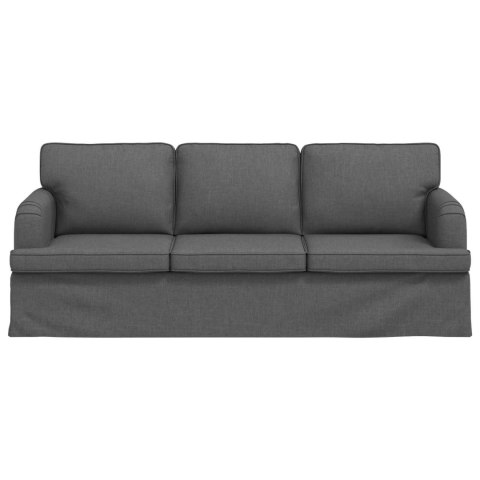 Sofa Ciemnoszary 142 x 80 x 85 cm Metal