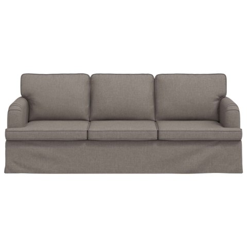 Sofa Ciemnoszary 142 x 80 x 85 cm Metal
