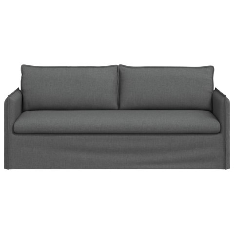 Sofa Ciemnoszary 195 x 82 x 85 cm Metal