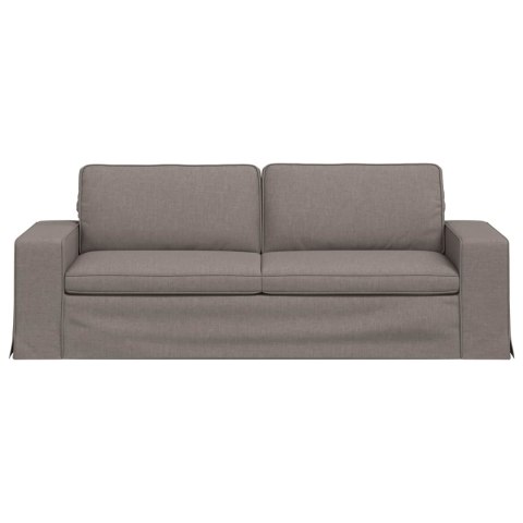 Sofa Ciemnoszary 222 x 80 x 82 cm Metal