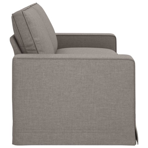 Sofa Ciemnoszary 222 x 80 x 82 cm Metal