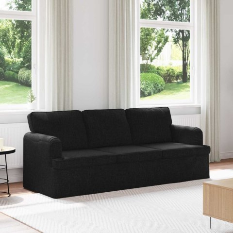 Sofa Czarny 142 x 80 x 85 cm Metal