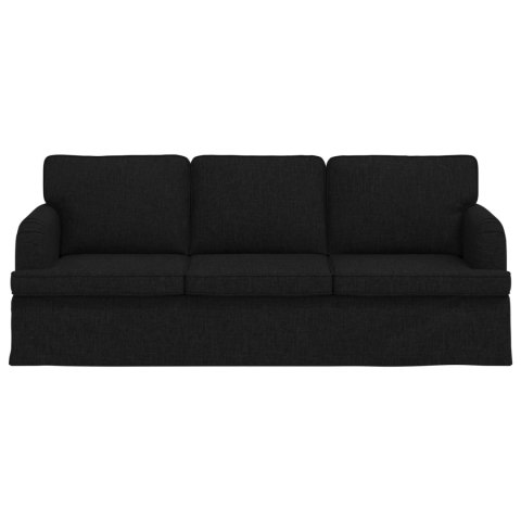 Sofa Czarny 142 x 80 x 85 cm Metal