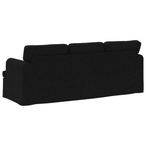 Sofa Czarny 142 x 80 x 85 cm Metal