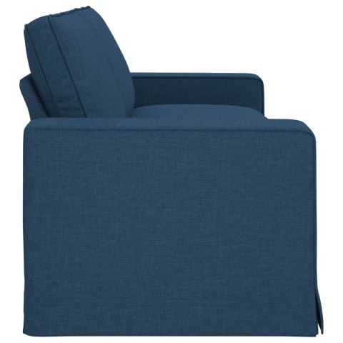 Sofa Niebieski 222 x 80 x 82 cm Metal