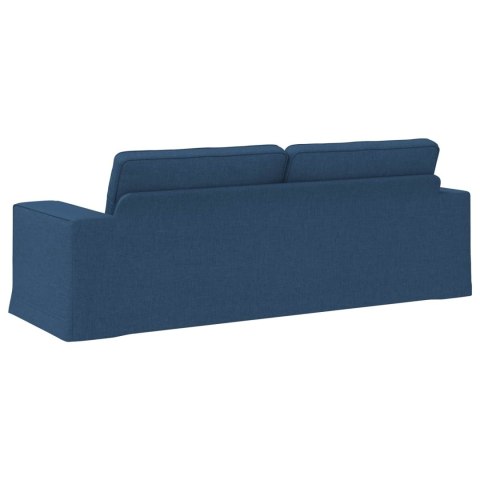Sofa Niebieski 222 x 80 x 82 cm Metal
