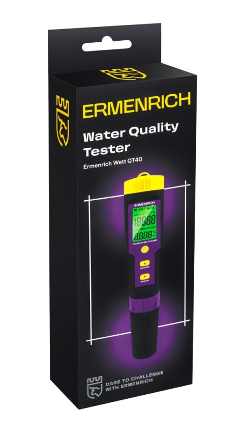 Tester jakości wody Ermenrich Wett QT40