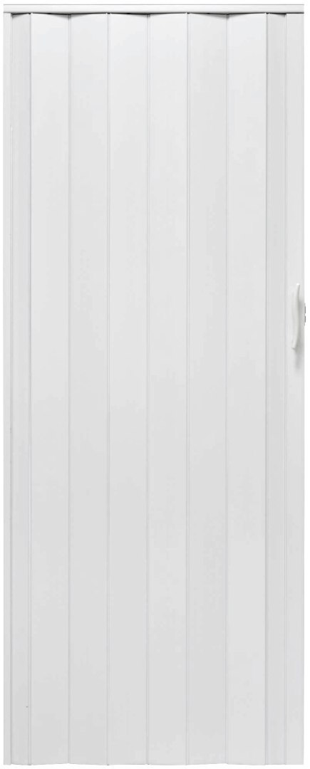 Drzwi harmonijkowe 001P-014-90 biały mat 90 cm