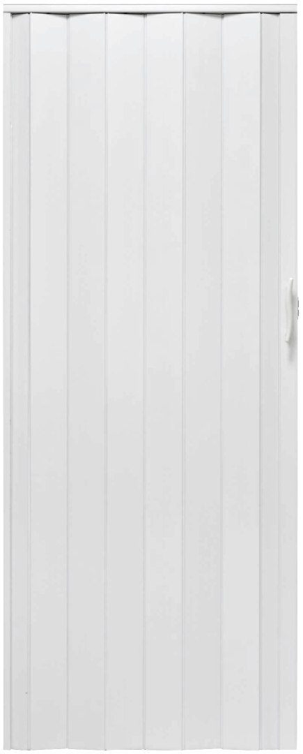 Drzwi harmonijkowe 001P-014-90 biały mat 90 cm