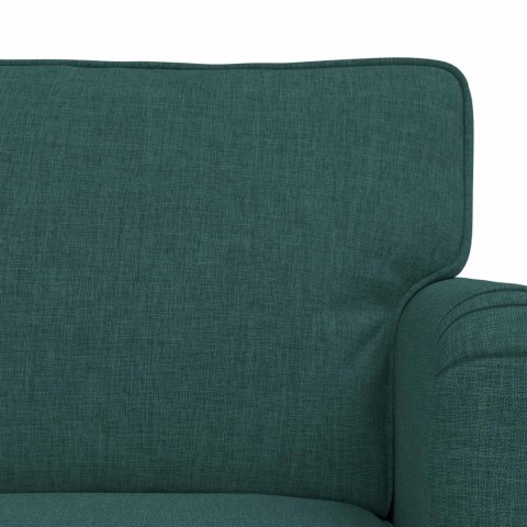 Sofa 2 pcs Ciemna zieleń Metal