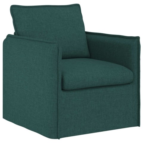 Sofa 2 pcs Ciemna zieleń Metal