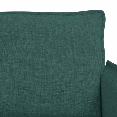 Sofa 2 pcs Ciemna zieleń Metal