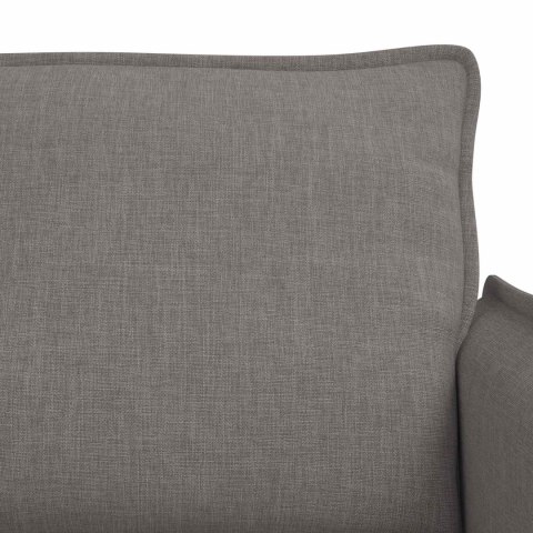 Sofa 2 pcs Ciemnoszary Metal
