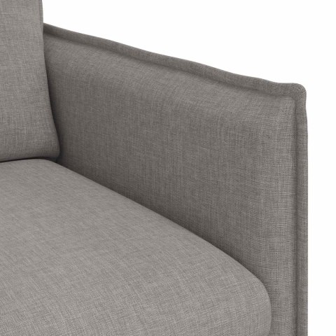 Sofa 2 pcs Ciemnoszary Metal