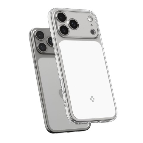 Etui case na iPhone 17 Pro Max Ultra Hybrid T MagSafe - przezroczysto-białe
