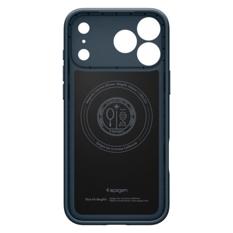 Etui pokrowiec case na iPhone 17 Pro Max MagSafe Thin Fit - granatowe