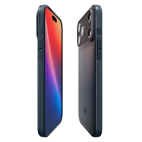 Etui pokrowiec case na iPhone 17 Pro Max MagSafe Thin Fit - granatowe