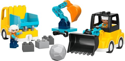 LEGO DUPLO TOWN 3w1 10475 Pojazdy budowlane