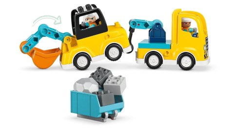LEGO DUPLO TOWN 3w1 10475 Pojazdy budowlane
