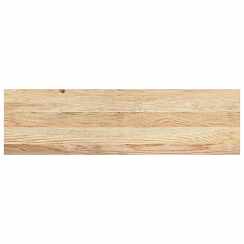 Stopnie schodowe, 16 szt. surowe 90x25x2cm lite drewno dębowe
