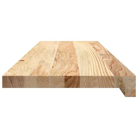 Stopnie schodowe, 20 szt. surowe 90x25x2cm lite drewno dębowe