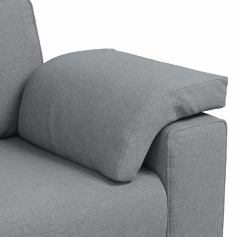 Sofa 120cm Jasnoszary tkanina