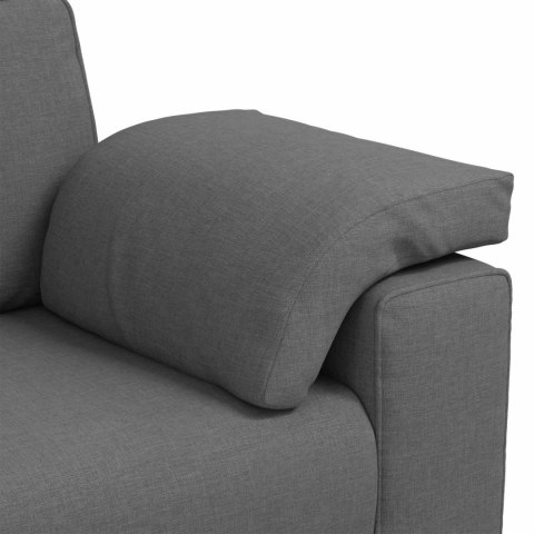 Sofa 178cm Ciemnoszary tkanina
