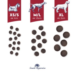 BALTICA SMAKI REGIONÓW Wołowina z warzywami M / L 12kg