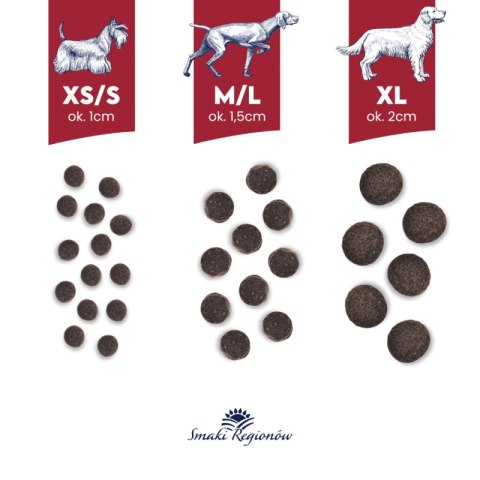 BALTICA SMAKI REGIONÓW Wołowina z warzywami M / L 12kg