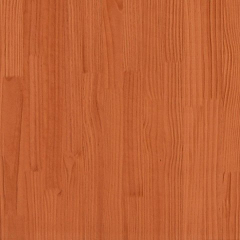 Regał Ramy Łóżka Woskowy Brąz 140 x 200 cm Lite drewno sosnowe