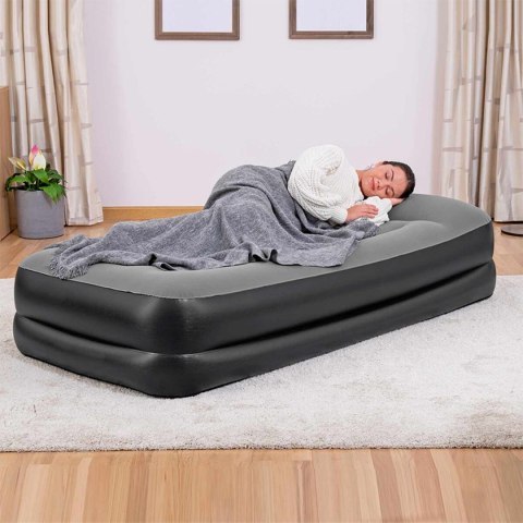 Bestway Pojedyncze łóżko z motorem 191x97x46 cm dmuchane i kempingowe 67401