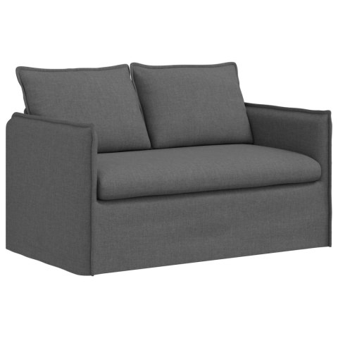 Sofa 120cm 2 pcs Ciemnoszary Metal