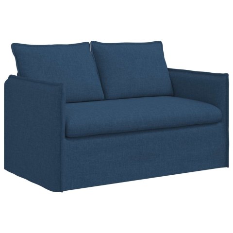 Sofa 120cm 2 pcs Niebieski Metal