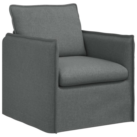 Sofa 140cm 2 pcs Ciemnoszary Metal