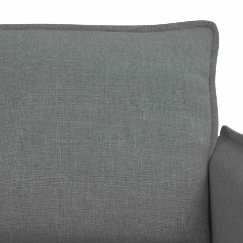 Sofa 140cm 2 pcs Ciemnoszary Metal