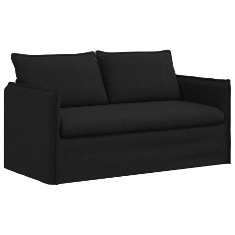Sofa 140cm 2 pcs Czarny Metal