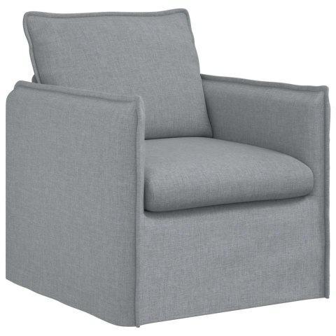 Sofa 180cm 2 pcs Jasnoszary Metal