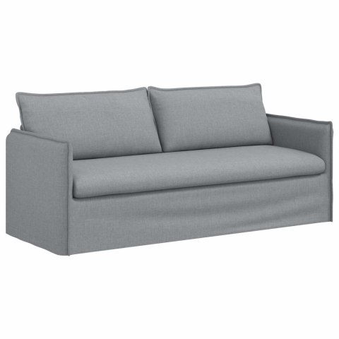 Sofa 180cm 2 pcs Jasnoszary Metal