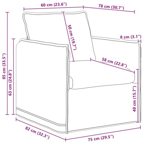Sofa 180cm 2 pcs Niebieski Metal