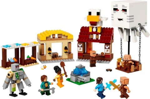 LEGO Minecraft 21273 Atak balonowego Ghasta na wioskę