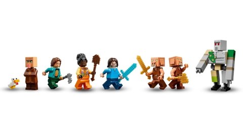 LEGO Minecraft 21273 Atak balonowego Ghasta na wioskę
