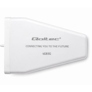 Antena 4G 5G LTE Qoltec 9dBi | kierunkowa | zewnętrzna | N female | wodoodporna | 3m