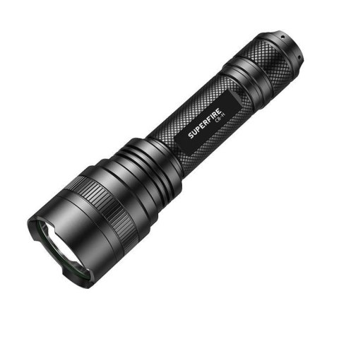 Latarka Superfire C8-H 1200 lm, USB, 250m, 5 trybów