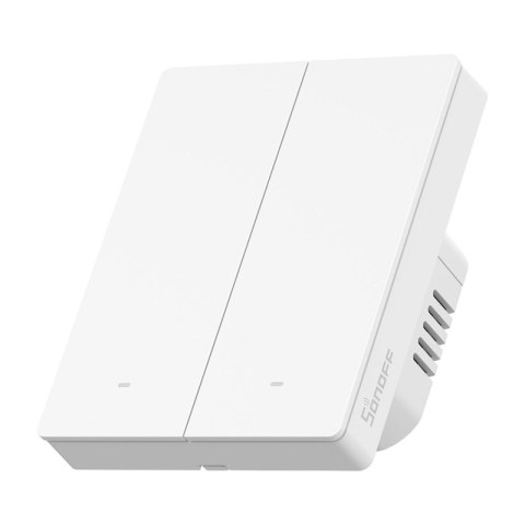 Inteligentny przełącznik ścienny WiFi SONOFF M5-2C-80W Matter (2-kanałowy, do ramki)