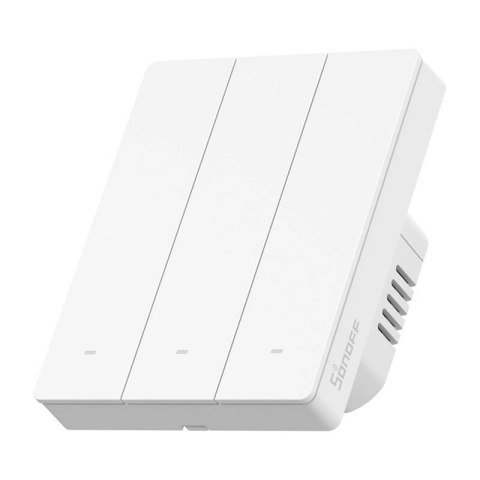 Inteligentny przełącznik ścienny WiFi SONOFF M5-3C-80W Matter (3-kanałowy, do ramki)
