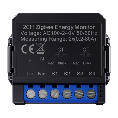 Inteligentny dwukierunkowy licznik energii Avatto ZigBee ZWPM16-2
