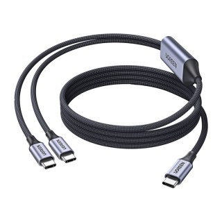 Kabel 2w1 USB-C do 2x USB-C Ugreen L533, 140W, 480 Mbps, 2m